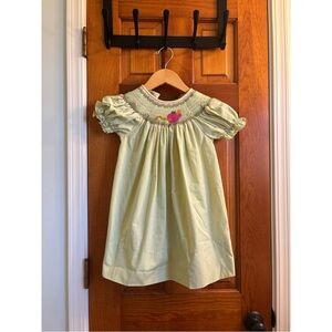 Rosalina Collections Back To School smocked dress - 3T